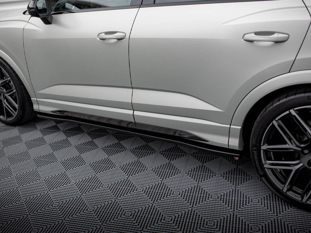 Maxton Design - Side Skirts Diffusers V.2 Audi Q3 S-Line / RSQ3 Sportback / SUV F3
