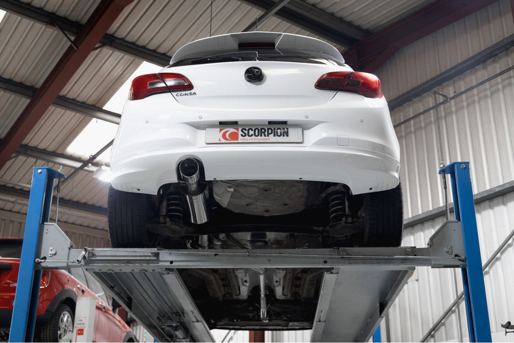 Scorpion Exhausts - Corsa E 1.4 None Turbo Cat Back Exhaust (Multiple Options)