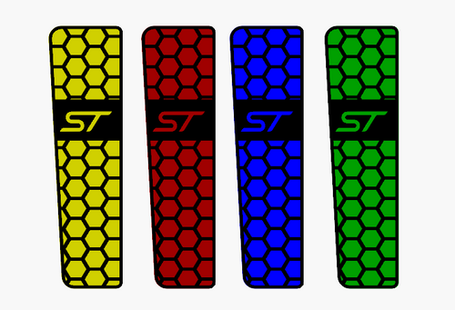 Car Enhancements UK - Dead Pedal (Multiple Designs & Colours) - Ford Fiesta MK7 / 7.5 All Models (2008-2017)