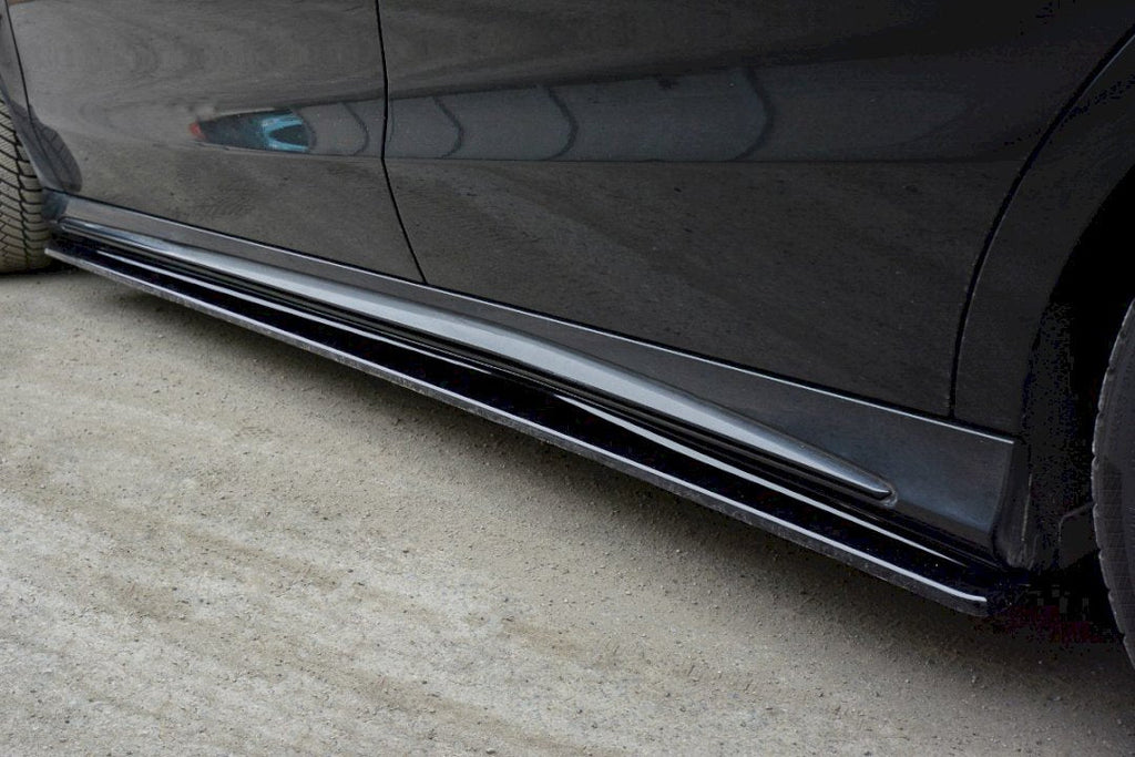 Maxton Design - SIDE SKIRTS DIFFUSERS MERCEDES CLA 45 AMG C117 (FACELIFT) (2017-UP) & A W176 AMG FACELIFT (2015-2018)