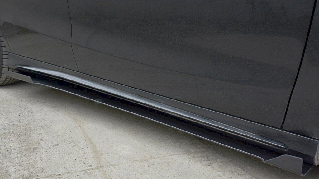 Maxton Design - RACING SIDE SKIRTS DIFFUSERS V.1 MERCEDES CLA A45 AMG C117 FACELIFT (2017-UP)