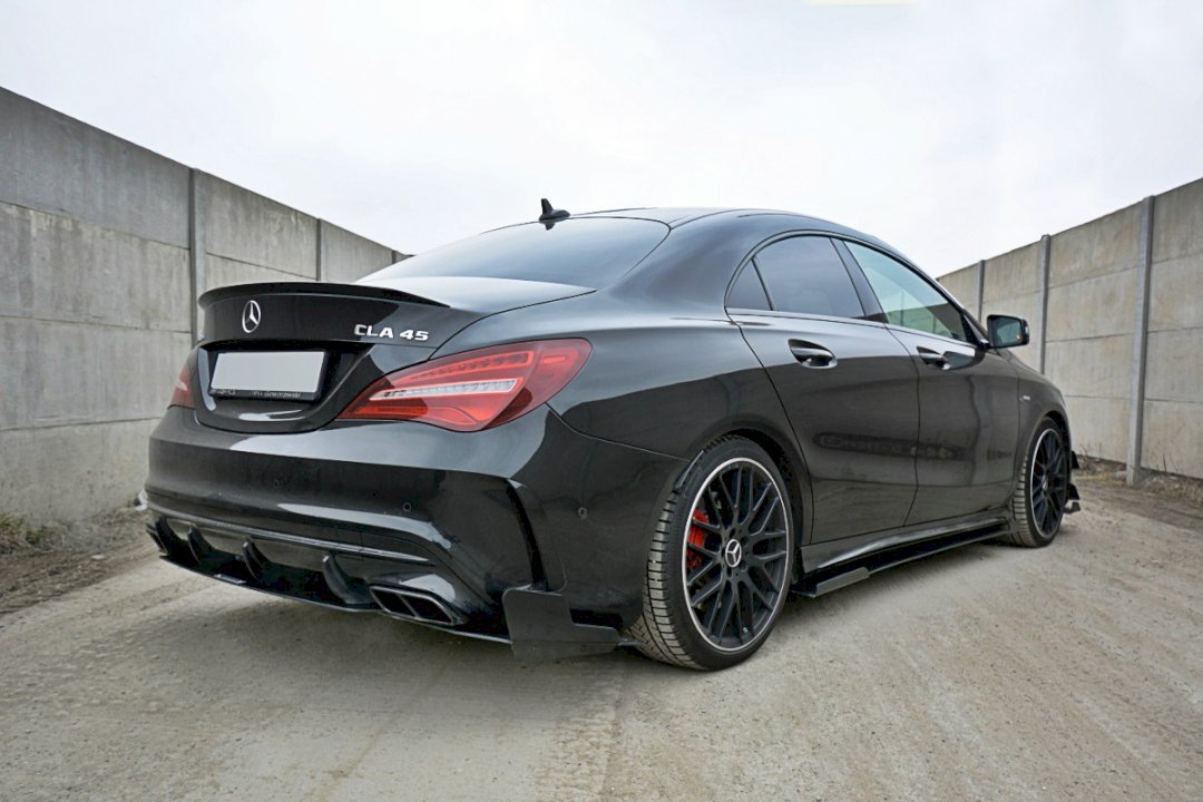 Maxton Design - RACING SIDE SKIRTS DIFFUSERS V.1 MERCEDES CLA A45 AMG C117 FACELIFT (2017-UP)