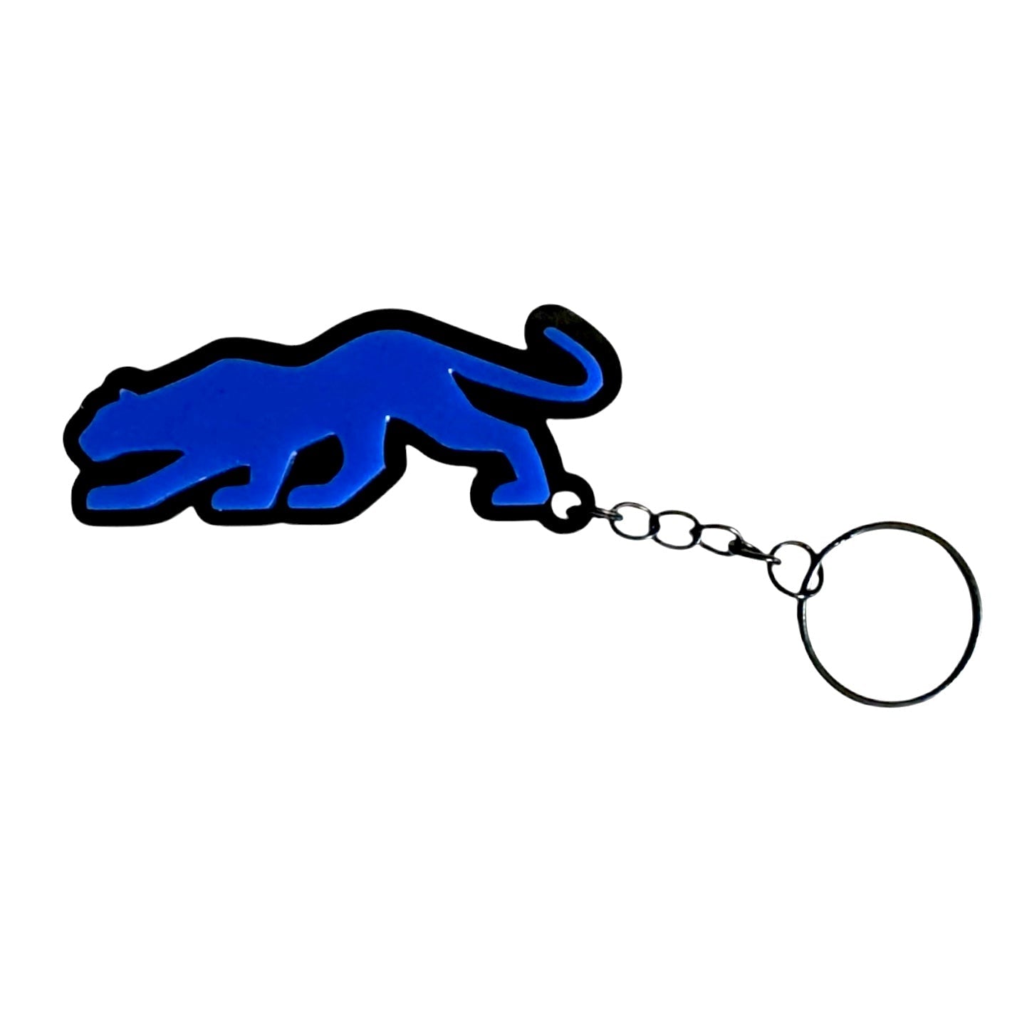 4D Puma Logo Keychain for Ford – Gloss Black with Custom Colour Options | CEUK