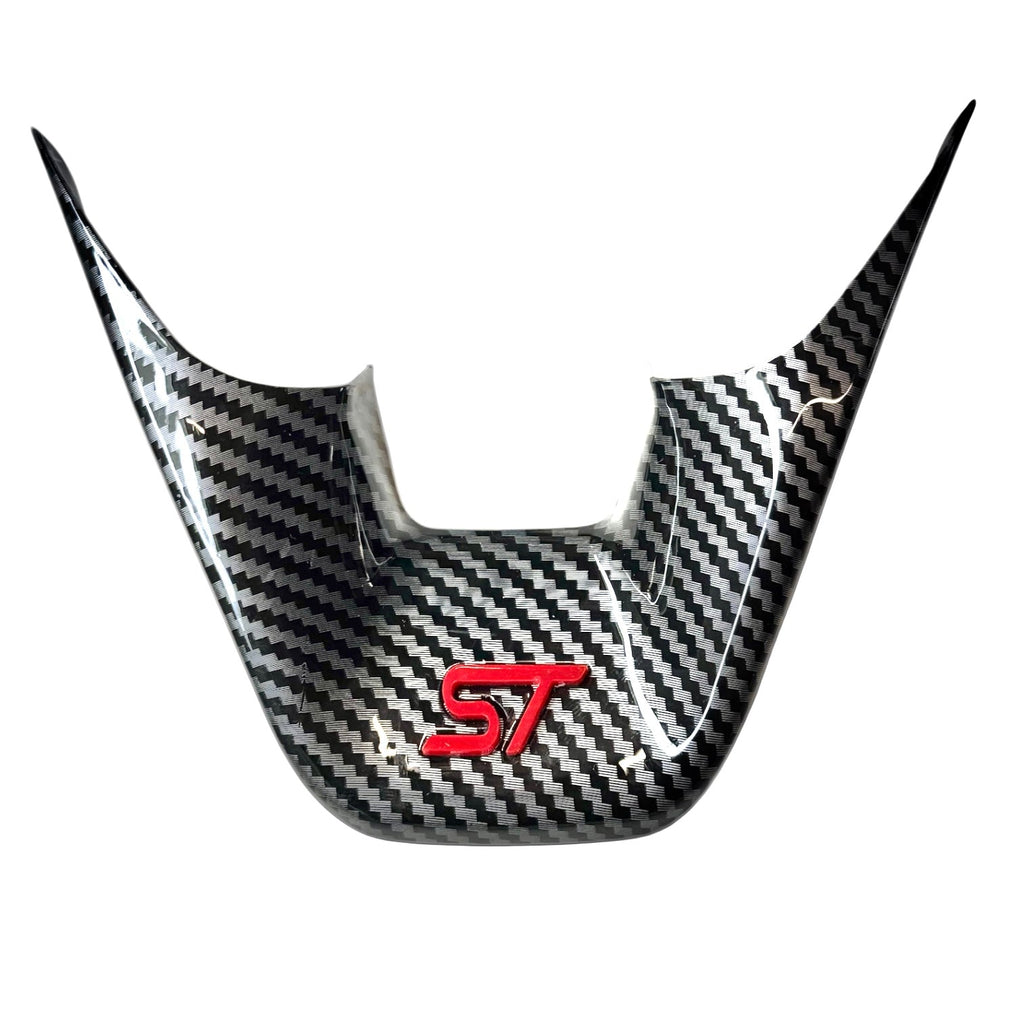 Carbon Fibre Look Steering Wheel Trim for MK3 / MK3.5 Kuga – ST Logo | CEUK