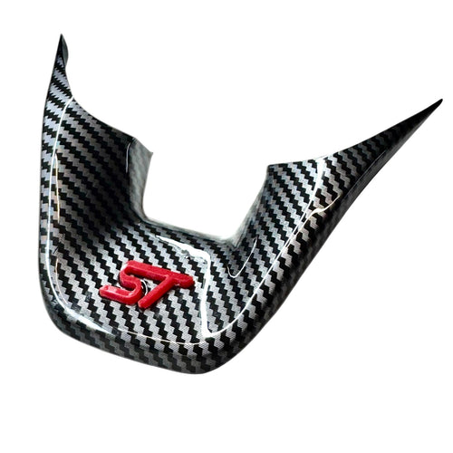 Carbon Fibre Look Steering Wheel Trim for MK3 / MK3.5 Kuga – ST Logo | CEUK
