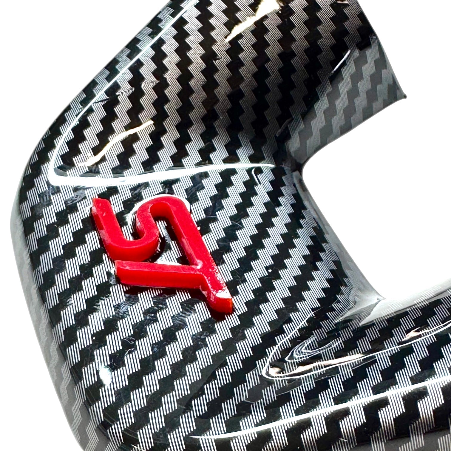 Carbon Fibre Look Steering Wheel Trim for MK4 / MK4.5 Focus – ST Logo | CEUK