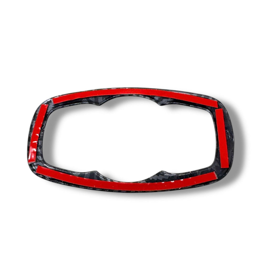 Transit Custom - Carbon Fibre Look Headlight Control Panel Surround