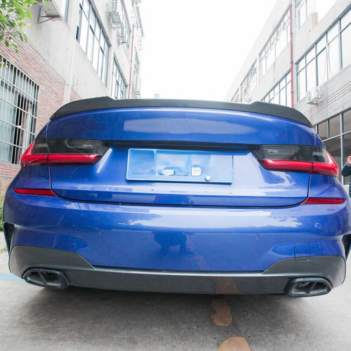 CS Style Pre-preg Carbon Fibre Boot Spoiler for BMW G20 3 Series G80 M3 G28 i3 19-Present