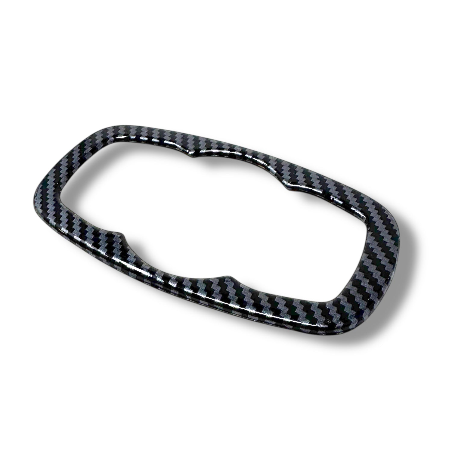 Transit Custom - Carbon Fibre Look Headlight Control Panel Surround