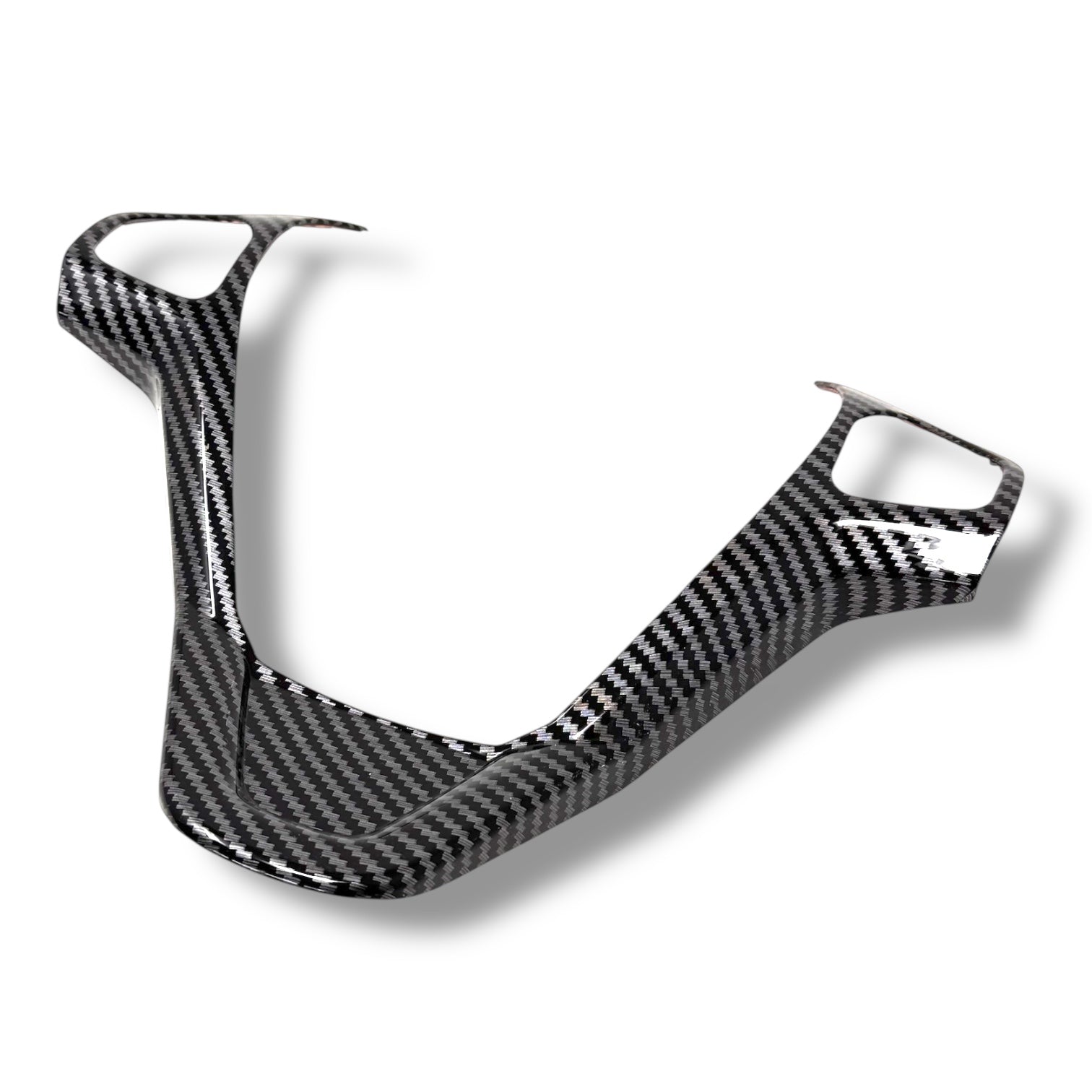 Carbon Fibre Look Steering Wheel Trim for Ford Fiesta MK7 / MK7.5 | CEUK