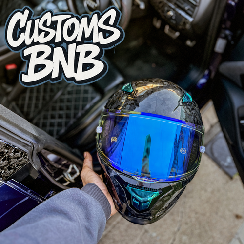 Customs BNB Carbon Fibre Helmet
