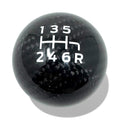 Genuine Carbon Fibre Gear Knob with No Logo – Reverse bottom right.
