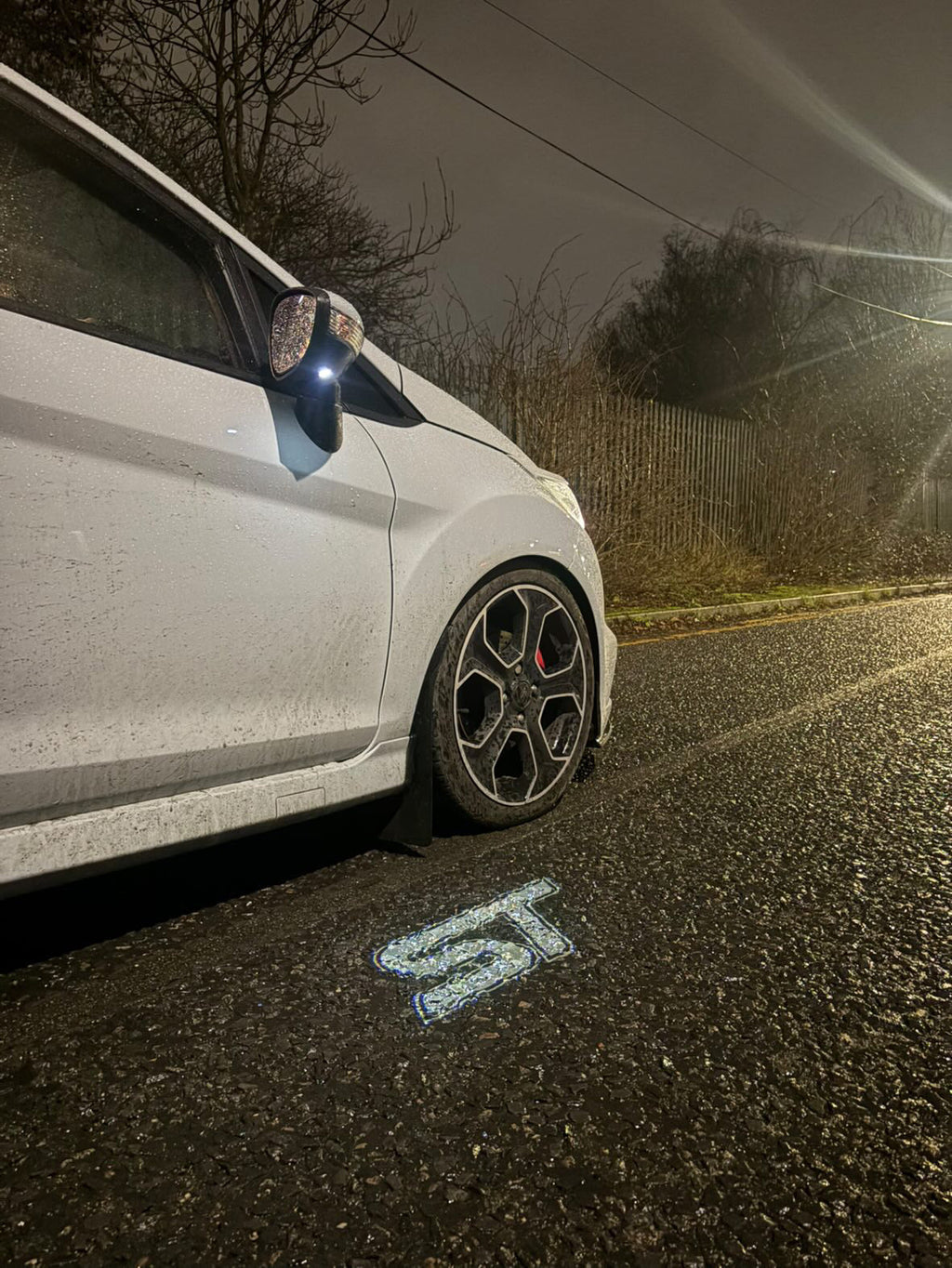 Ford Fiesta MK7 / MK7.5 - ST Logo Projector Puddle Light Replacement Units (Multiple Colours) 2013-2017