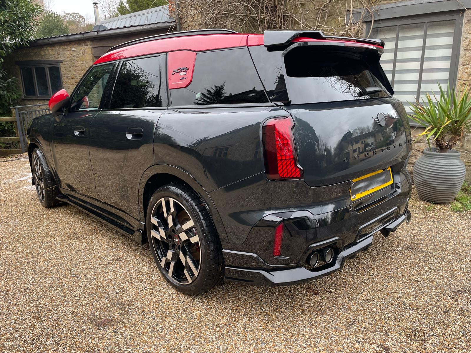 Maxton Design - Rear Splitter (Vertical Bars) Mini Countryman JCW U25