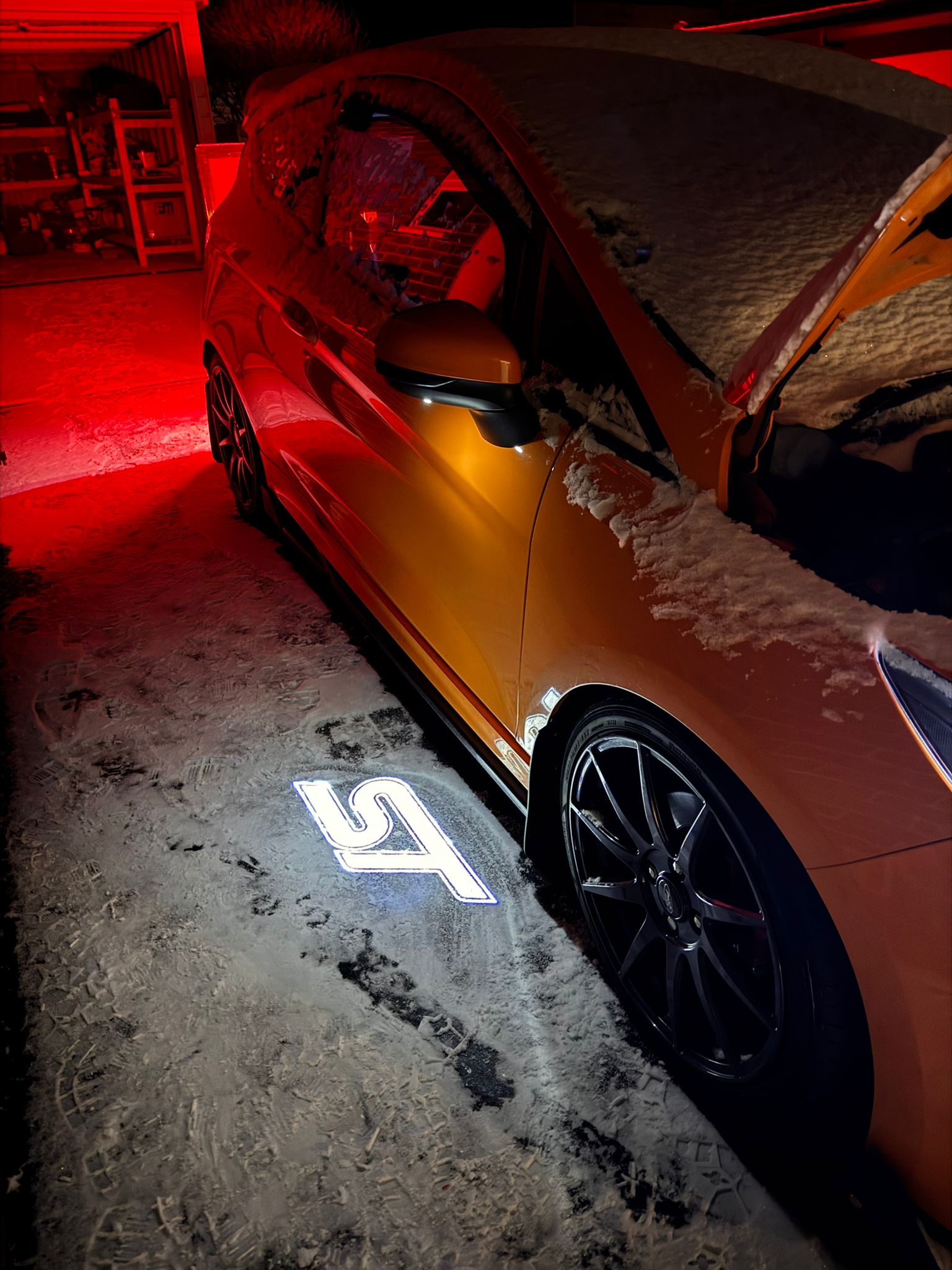 Ford Fiesta MK8 - ST Logo Projector Puddle Light Replacement Units (Multiple Colours) 2017-2024