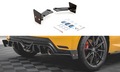 Maxton Design - REAR SIDE SPLITTERS V.4 + FLAPS TOYOTA GR YARIS MK4