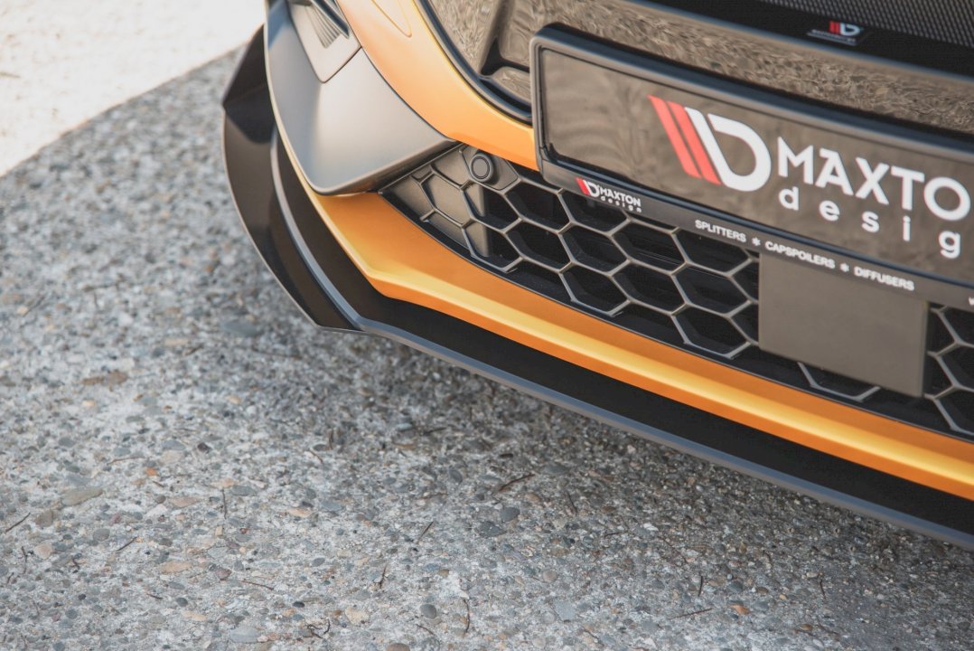 Maxton Design - Street PRO Front Splitter + Flaps Ford Focus ST / ST-Line Mk4
