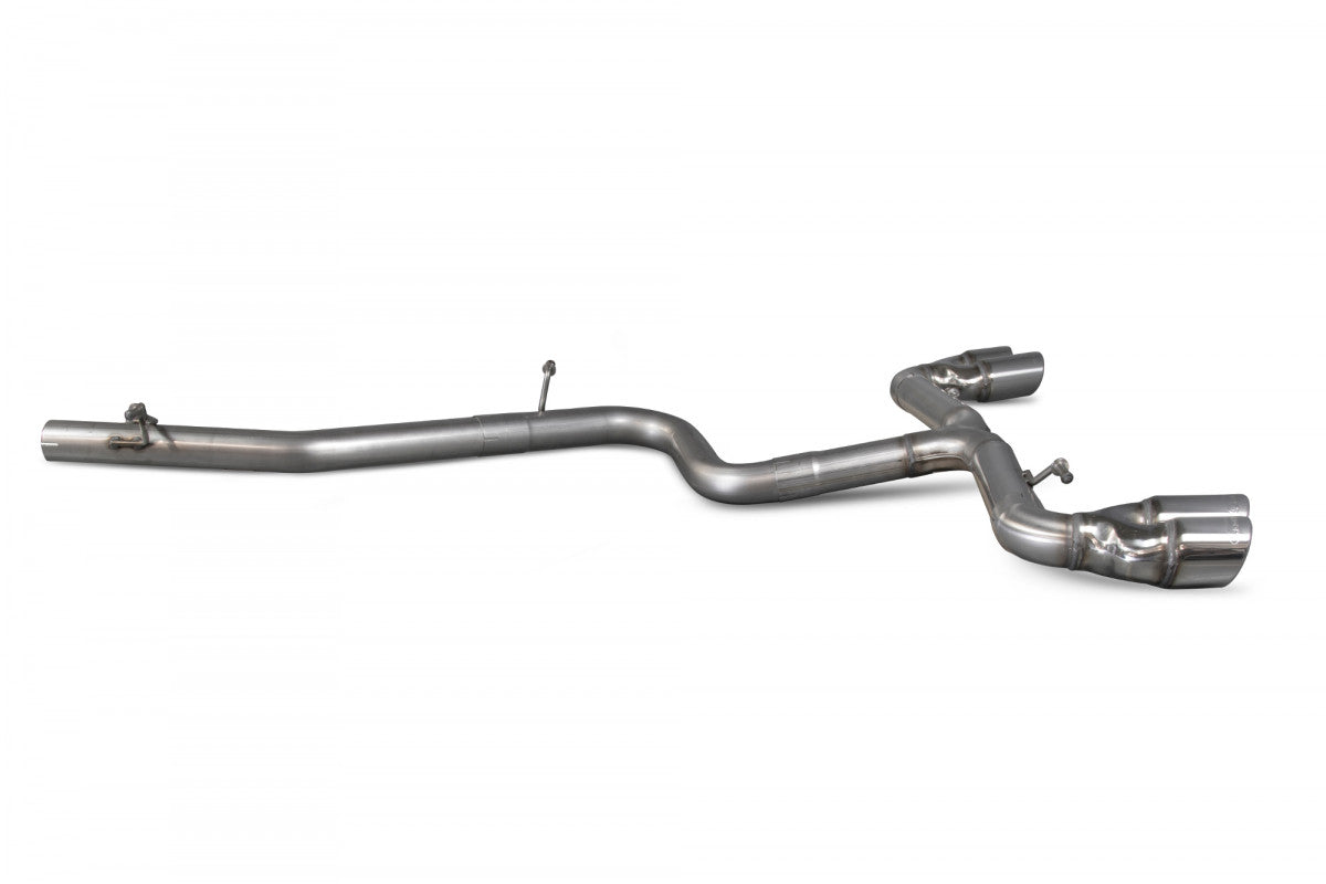 Scorpion Exhausts - Audi TT Mk2 2.0 Tdi Quattro Cat-back system (REQUIRES TTS VALANCE)