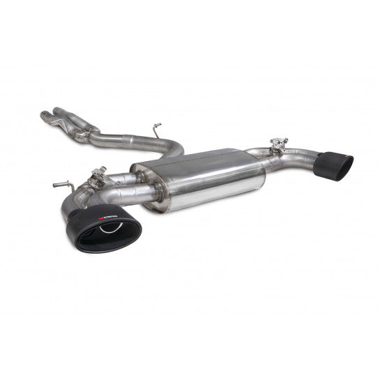 Scorpion Exhausts - Audi RS3 8V SPORTBACK Facelift (GPF and non GPF models) cat-back / gpf back system  (Multiple Options) - Carbon Tips