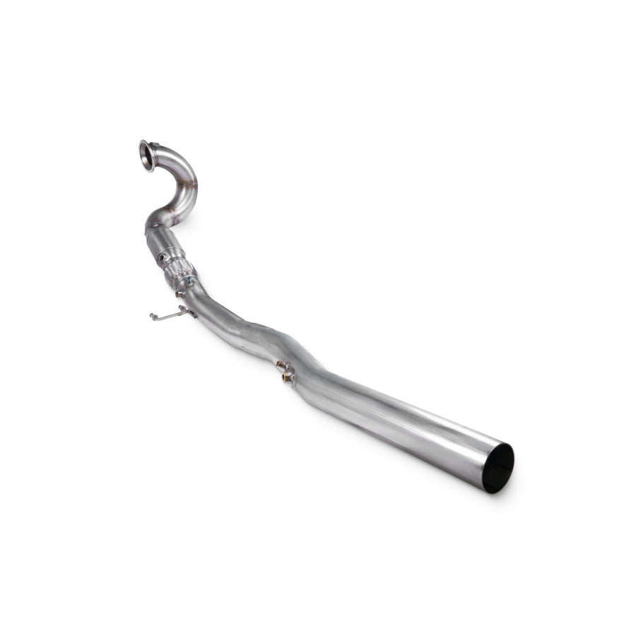 Scorpion Exhausts - Downpipe With Sports Cat or Decat - Audi S3 8Y / Golf MK8 R / Cupra Leon ST