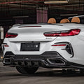 SQ Style Pre-Preg Carbon Fibre Rear Diffuser for BMW G16 8 Series 20-Present