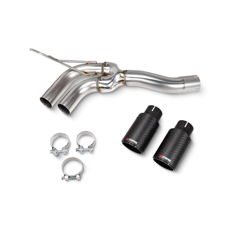 Scorpion Exhaust - Rear Silencer Delete - Land Rover Defender D200 / D250 / D300 / D350