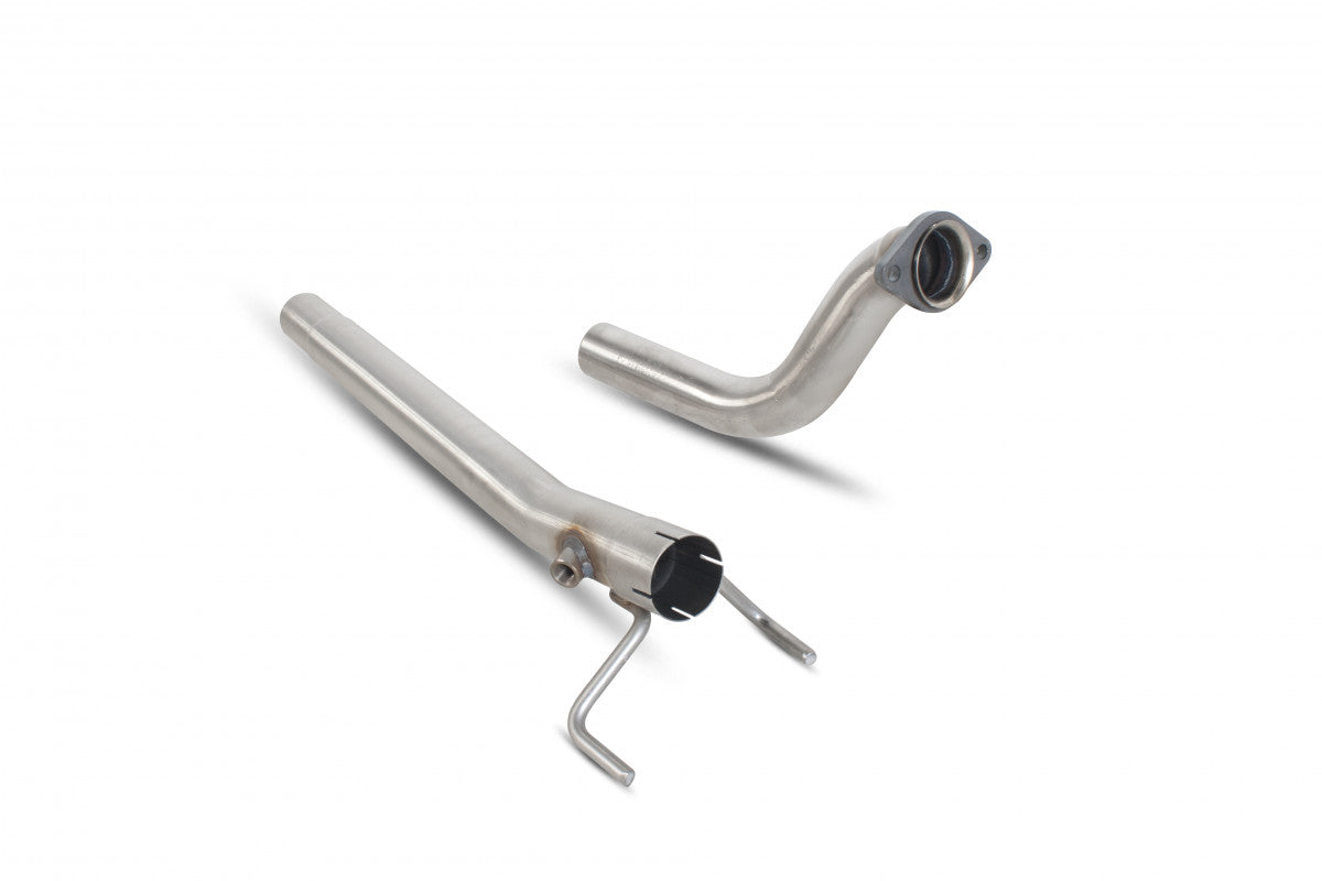 Scorpion Exhausts - Mitsubishi Colt Z30 CZT/CZC 3 & 5 Door 1.5T  Secondary cat replacement pipe (with or without cat)