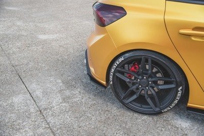 Maxton Design - RACING REAR SIDE SPLITTERS FORD FOCUS ST MK4 (2019-)