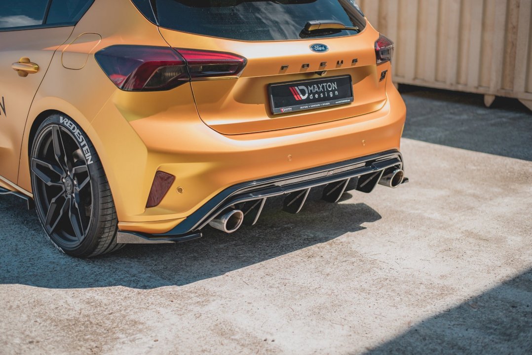 Maxton Design -  Rear Side Splitters V.3 (For rear valance v.2) Ford Focus Hatchback ST Mk4