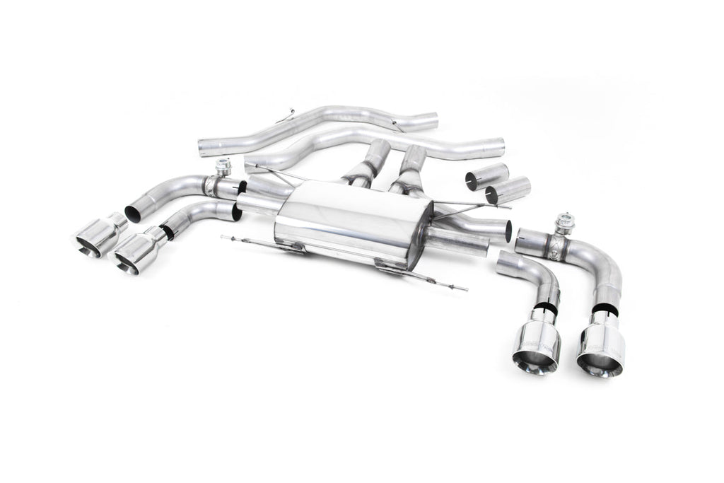Milltek Sport - Alfa Romeo Giulia Quadrifoglio 2.9 V6 Bi-Turbo (Non OPF/GPF Models) 2017 - Exhaust System (Multiple Options)