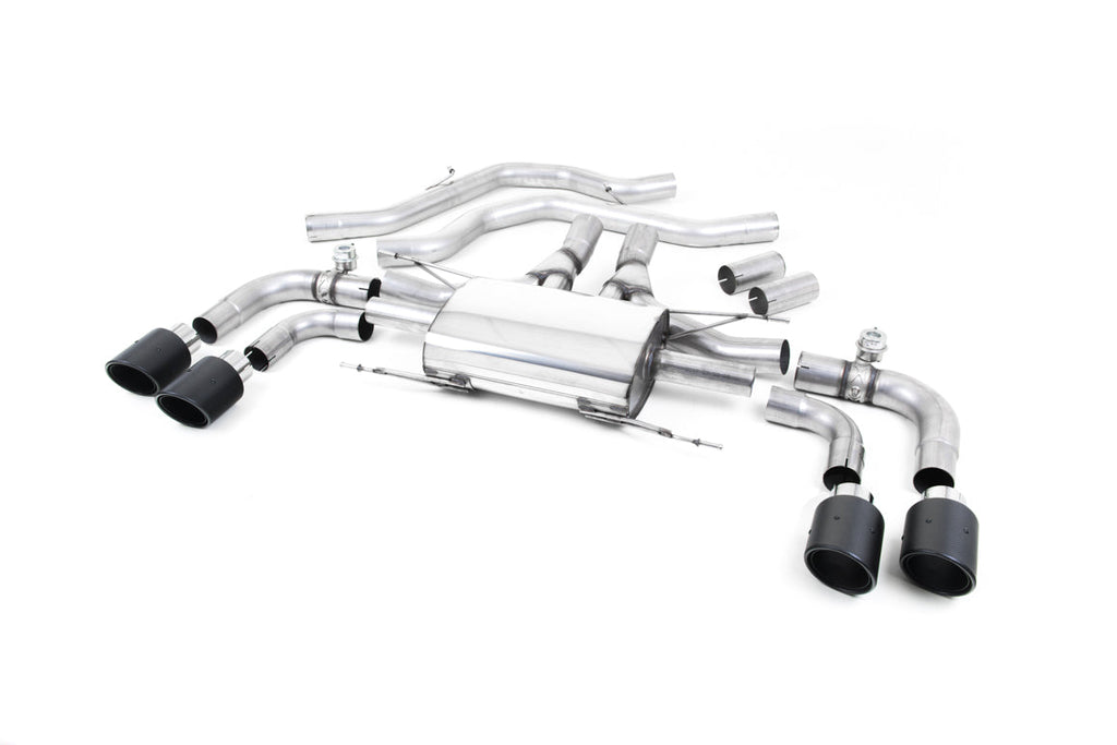 Milltek Sport - Alfa Romeo Giulia Quadrifoglio 2.9 V6 Bi-Turbo (Non OPF/GPF Models) 2017 - Exhaust System (Multiple Options)