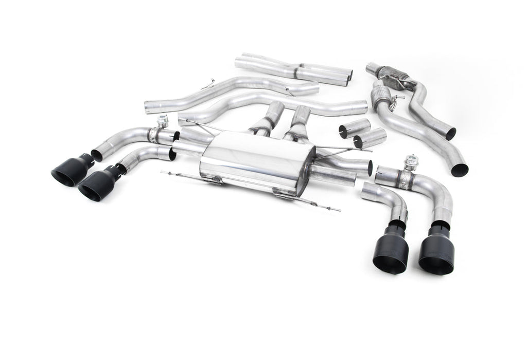 Milltek Sport - Alfa Romeo Giulia Quadrifoglio 2.9 V6 Bi-Turbo (Non OPF/GPF Models) 2017 - Exhaust System (Multiple Options)
