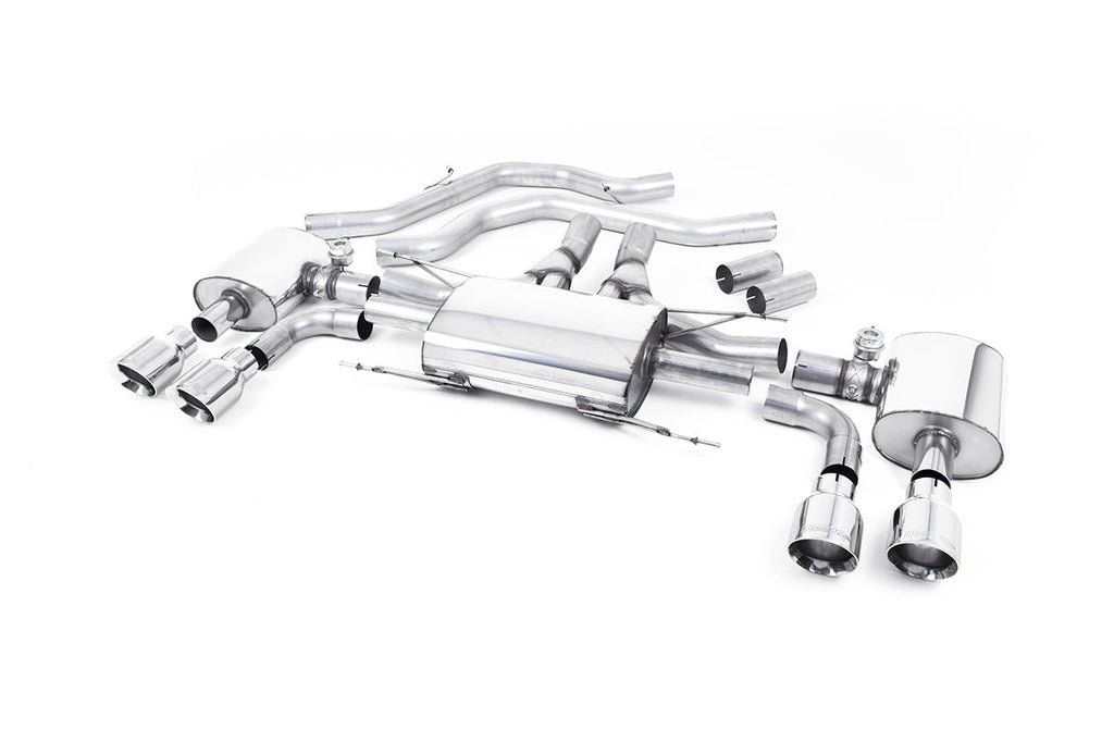 Milltek Sport - Alfa Romeo Giulia Quadrifoglio 2.9 V6 Bi-Turbo (Non OPF/GPF Models) 2017 - Exhaust System (Multiple Options)