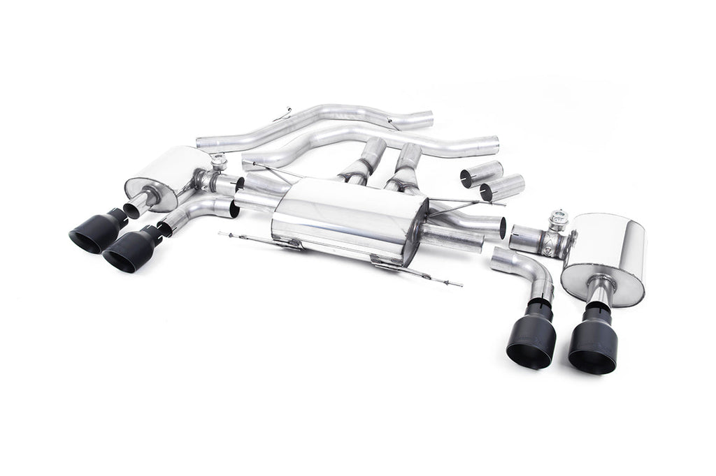 Milltek Sport - Alfa Romeo Giulia Quadrifoglio 2.9 V6 Bi-Turbo (Non OPF/GPF Models) 2017 - Exhaust System (Multiple Options)