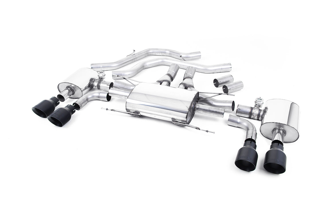 Milltek Sport - Alfa Romeo Giulia Quadrifoglio 2.9 V6 Bi-Turbo (Non OPF/GPF Models) 2017 - Exhaust System (Multiple Options)