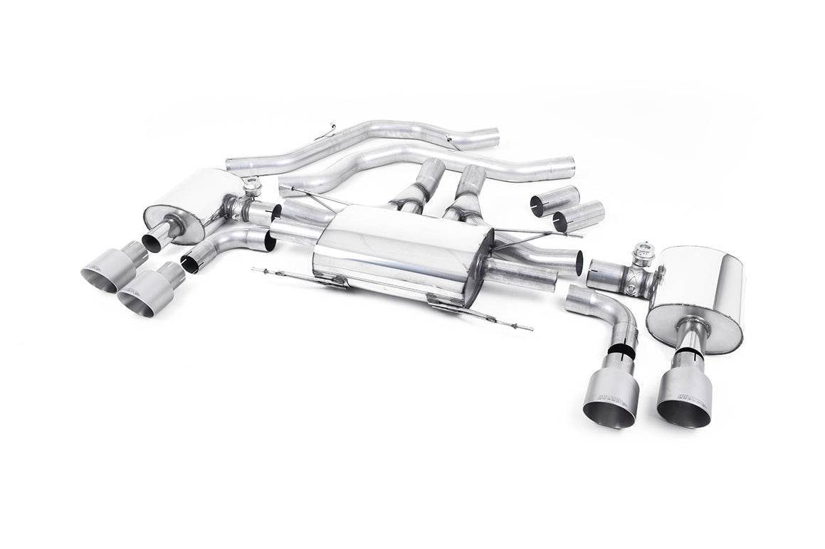 Milltek Sport - Alfa Romeo Giulia Quadrifoglio 2.9 V6 Bi-Turbo (Non OPF/GPF Models) 2017 - Exhaust System (Multiple Options)