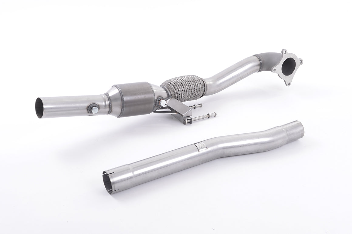 Milltek Sport - Downpipe with Decat or Sports Cat (Multiple Options) VW Scirocco R