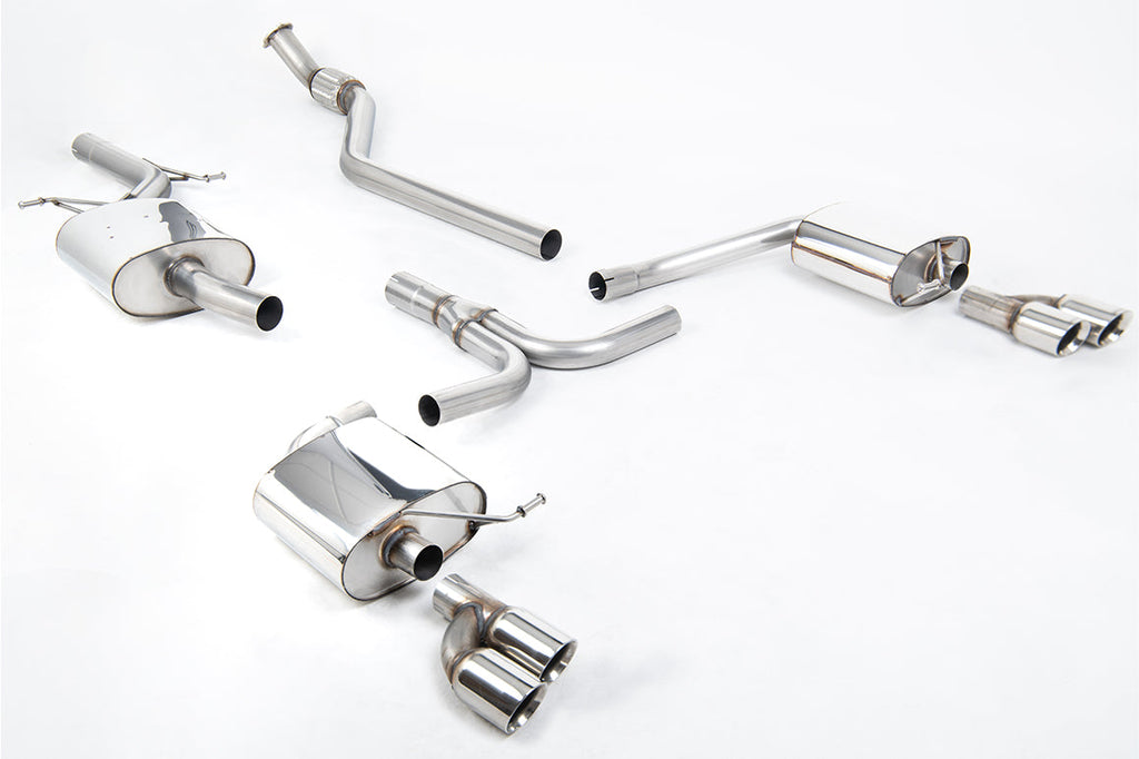 Milltek Sport - Cat Back Exhaust (Multiple Options) Audi A4 B8 2.0TFSI