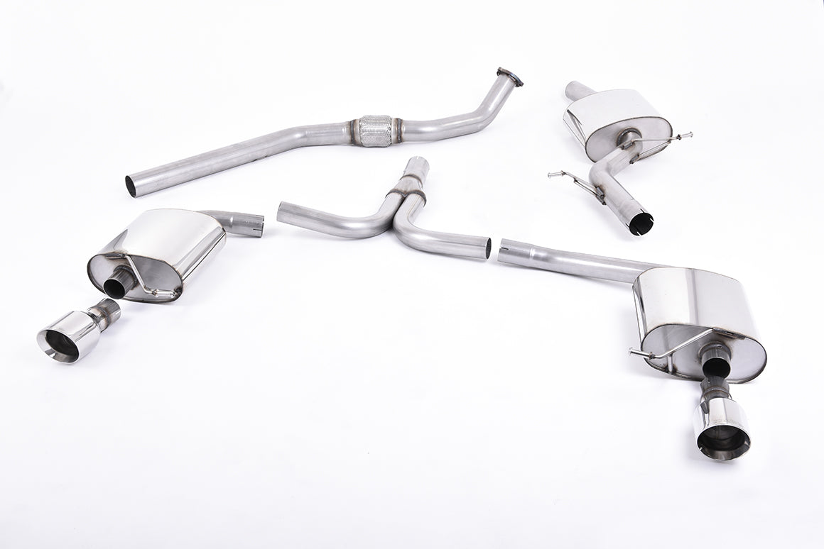 Milltek Sport - Cat Back Exhaust (Multiple Options) Audi A5 B8 (8T) Coupe S Line 2.0TFSI S Tronic