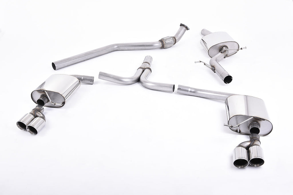 Milltek Sport - Cat Back Exhaust (Multiple Options) Audi A5 B8 (8T) Multitronic / S Tronic Sportback