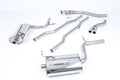 Milltek Sport - Cat Back Exhaust - Audi A4 B7 1.8T Quattro Saloon & Avant