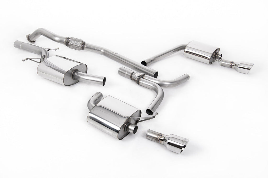 Milltek Sport - Cat Back Exhaust (Multiple Options) Audi A5 B8 (8T) Multitronic / S Tronic Sportback
