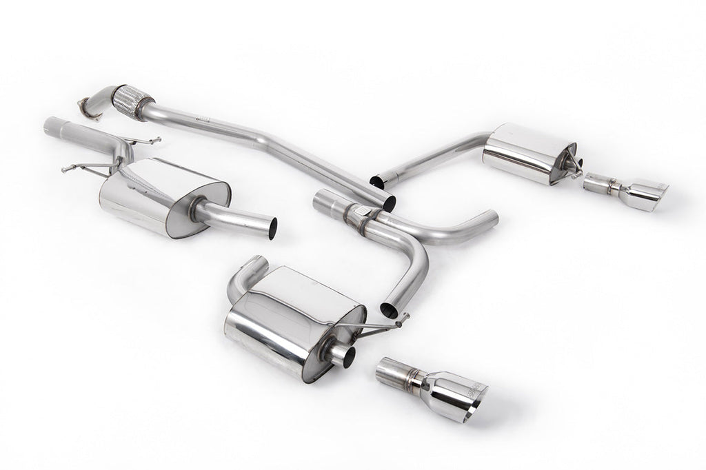 Milltek Sport - Cat Back Exhaust (Multiple Options) Audi A5 B8 (8T) Sportback 2.0 TFSI