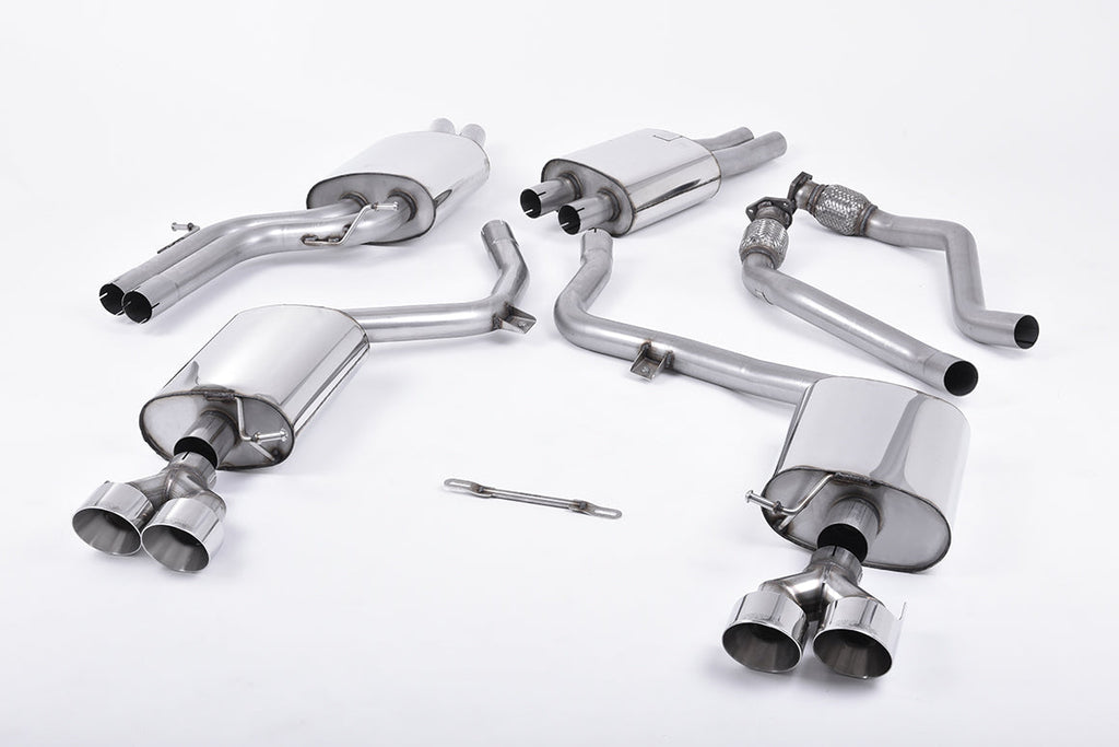 Milltek Sport - Cat Back Exhaust (Multiple Options) Audi S5 B8.5 Sportback