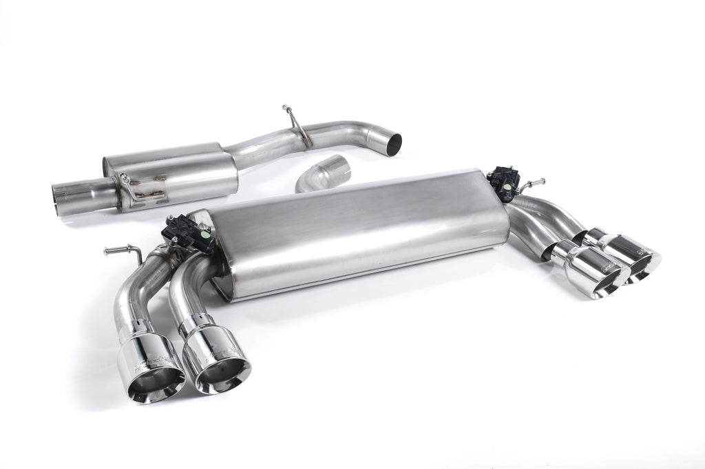 Milltek Sport - Cat Back Exhaust (Multiple Options) - Audi S3 8V / 8V2 (Without GPF) 3 DOOR MODEL