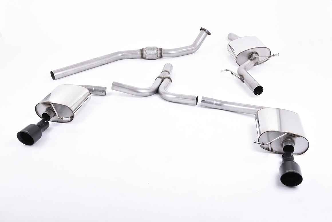 Milltek Sport - Cat Back Exhaust (Multiple Options) Audi A5 B8 (8T) Multitronic / S Tronic Sportback