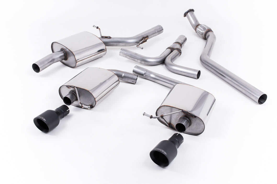 Milltek Sport - Cat Back Exhaust (Multiple Options) Audi A5 B8 (8T) Cabriolet & Coupe