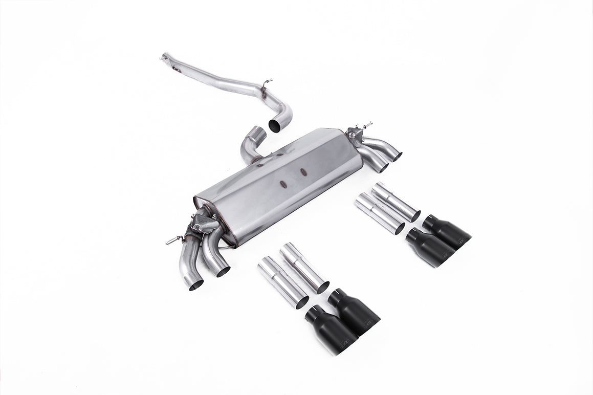 Milltek Sport - Cat Back Exhaust (Multiple Options) - Audi S3 8V / 8V2 (Without GPF) Saloon & Cabrio