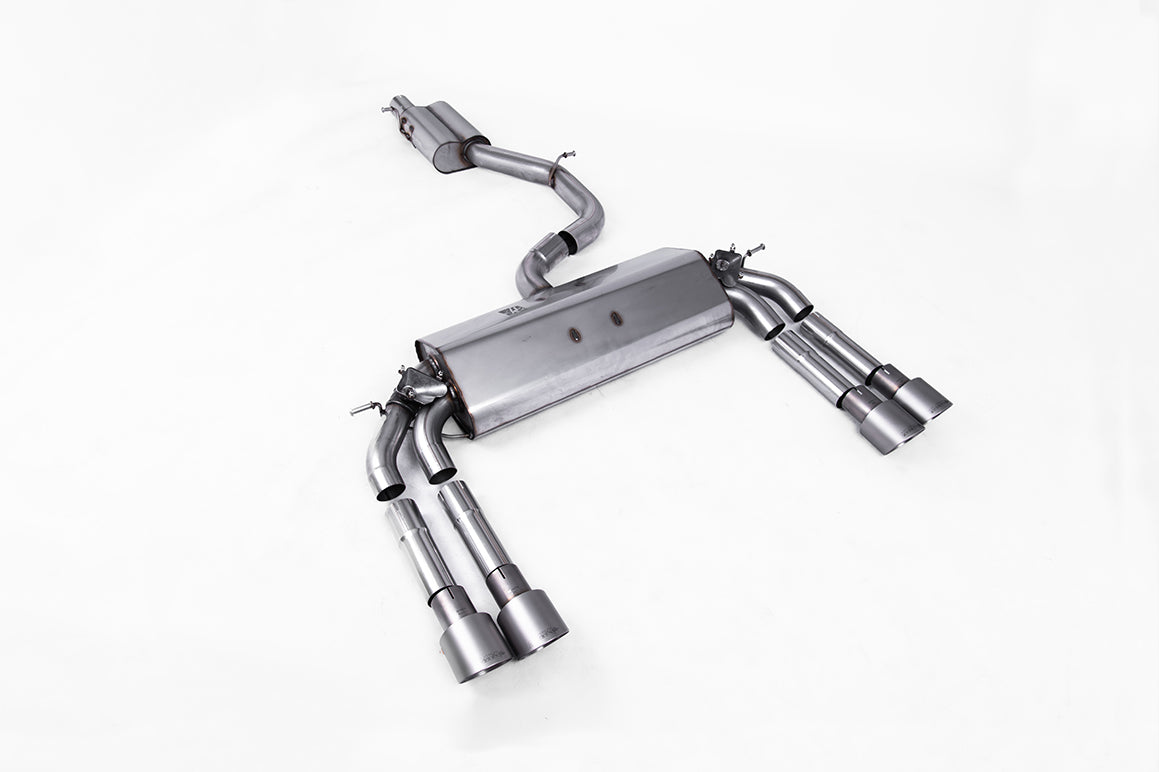 Milltek Sport - Cat Back Exhaust (Multiple Options) - Audi S3 8V / 8V2 (Without GPF) Saloon & Cabrio