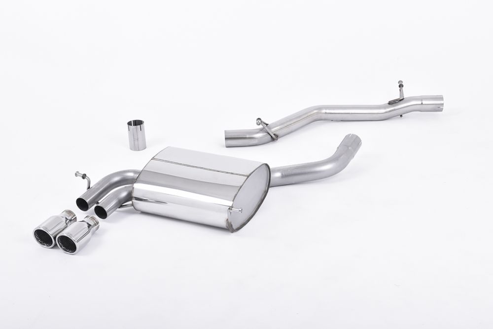 Milltek Sport - Cat Back Exhaust (Non Res) - Audi A3 8P 3.2 V6 Quattro (3&5 door sportback)